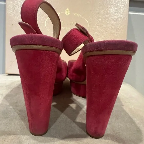 PRADA peep toe heels - Picture 8 of 10